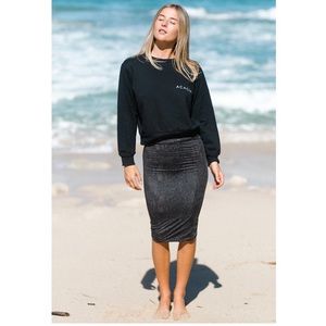 Acacia pencil skirt